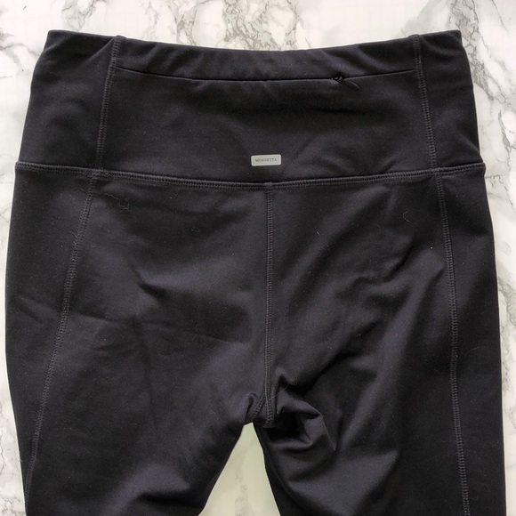Fleece lined black leggings - Picture 4 of 4